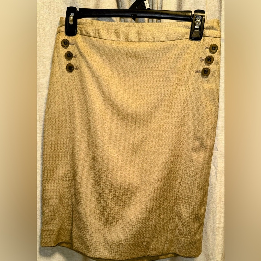 Tan Pencil Skirt by The Limited - Size 2